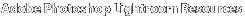 Adobe Photoshop Lightroom Resources